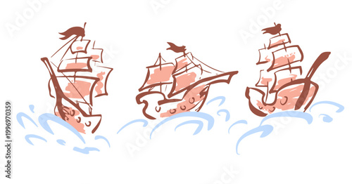 Pirate ship set