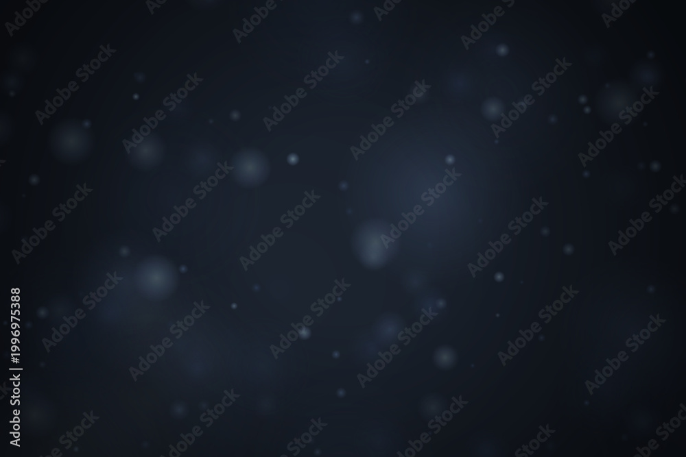 Fototapeta premium Obsidian Gold Abstract Bokeh Light Background — Dark Black Gold Wave Texture