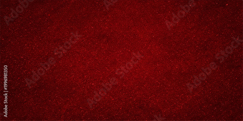 A dark vintage red textured backdrop featuring a rough grunge pattern across various materials like old leather, blank paper, and textile fabric surface design for a Christmas wallpaper background
