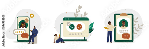 User authentication and profile management on mobile devices with authentication password security verification identification personal information illustration interface connection platform