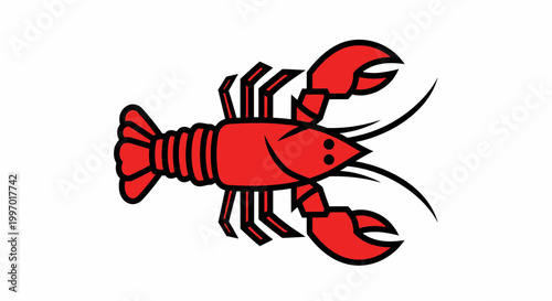Red Lobster Crustacean Seafood Animal.