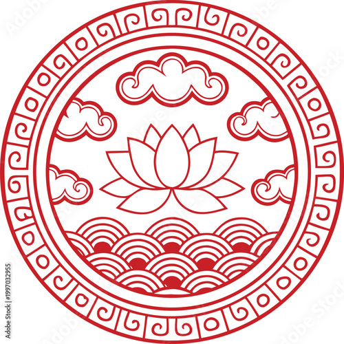 Chinese Dragon and Phoenix Symbol. Dragon Phoenix Traditional Chinese Motif. Chinese Mythical Dragon Phoenix Pair. Dragon and Phoenix Cultural Symbol. Oriental Chinese Dragon Phoenix Harmony Concept.