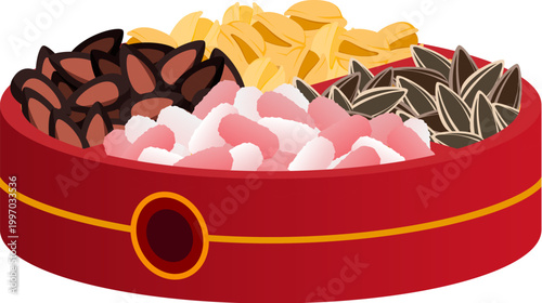 Traditional Chinese New Year Snack Box