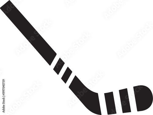 Hockey Stick, Ice Hockey Stick, Black Hockey Stick, Sports Equipment, Athletic Gear