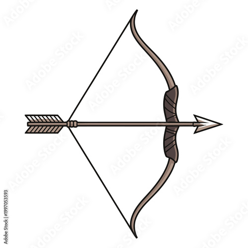 bow and arrow