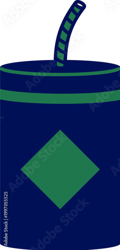 Blue Chinese Firecrackers