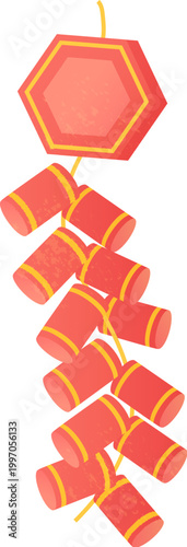 Chinese Red Firecrackers