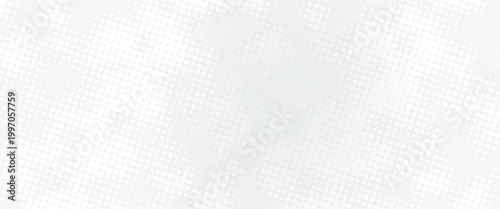 Dot white gray wave light technology texture background. Abstract big data digital concept. 3d rendering.
