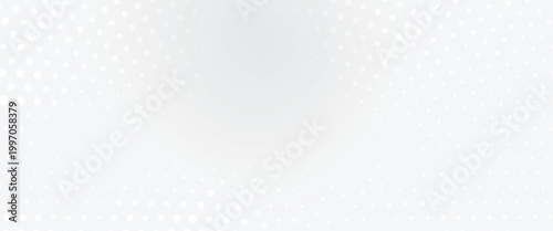Dot white gray wave light technology texture background. Abstract big data digital concept. 3d rendering.