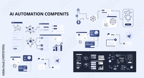 A clean, modern illustration depicting digital data exchange. Ideal for illustrating connectivity, technology, or abstract concepts like workflow and 