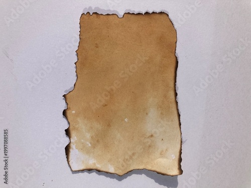 brown color abstract paint texture. watercolor art. Abstract art background with space for text or image. burnt paper background. old paper with burnt edges