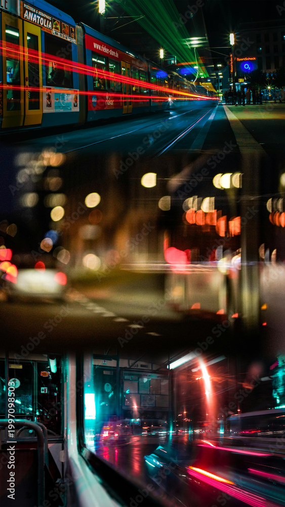 Fototapeta premium traffic in city