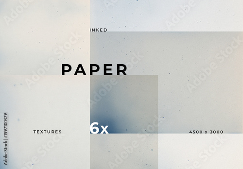Paper Textures with Soft Ink Stains