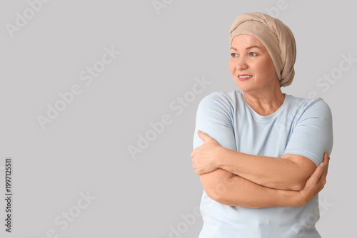 Mature woman after chemothe...