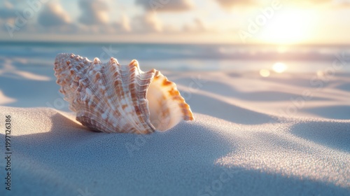 seashell on the beach