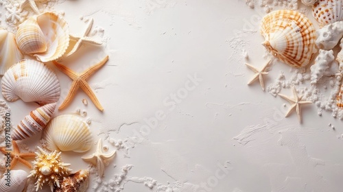 sea shells background