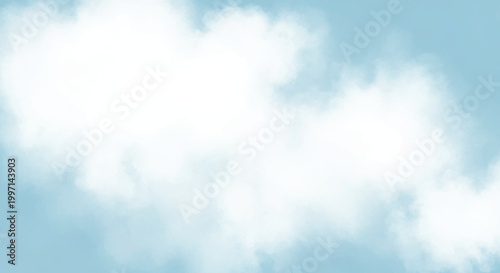 Clouds over light blue sky high-quality professional