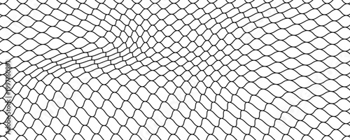 Mesh texture for fishing nets. Grunge pattern for sportswear or soccer goal, volleyball net, basketball hoop, hockey, athletics. Mesh background