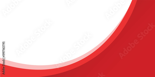 Gelombang merah ABstract di Latar Belakang Putih modern latar belakang, eps10