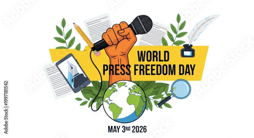 Global Press Freedom Advocacy, Journalism, News Reporting, World Awareness, May 3rd Celebration
