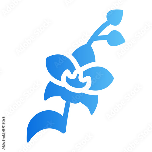 Orchid Line Gradient Icon