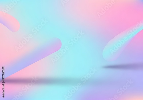 Abstract Pastel Color Gradient Background for Design.