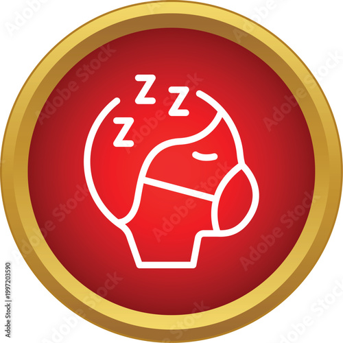 Sleeping person wearing a cpap mask experiencing sleep apnea therapy