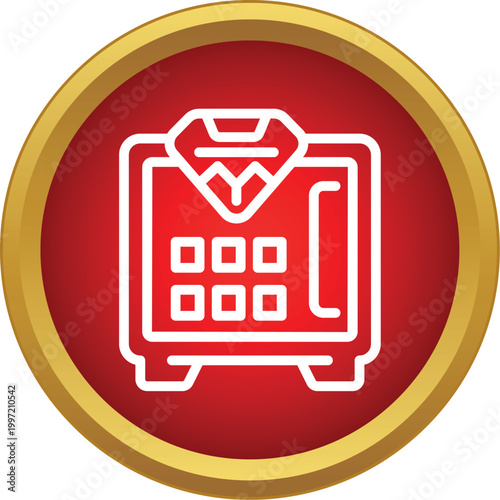 Keeping valuable items safe and protected in a strong vault