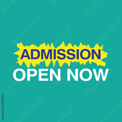 admission open banner social media post template school college university