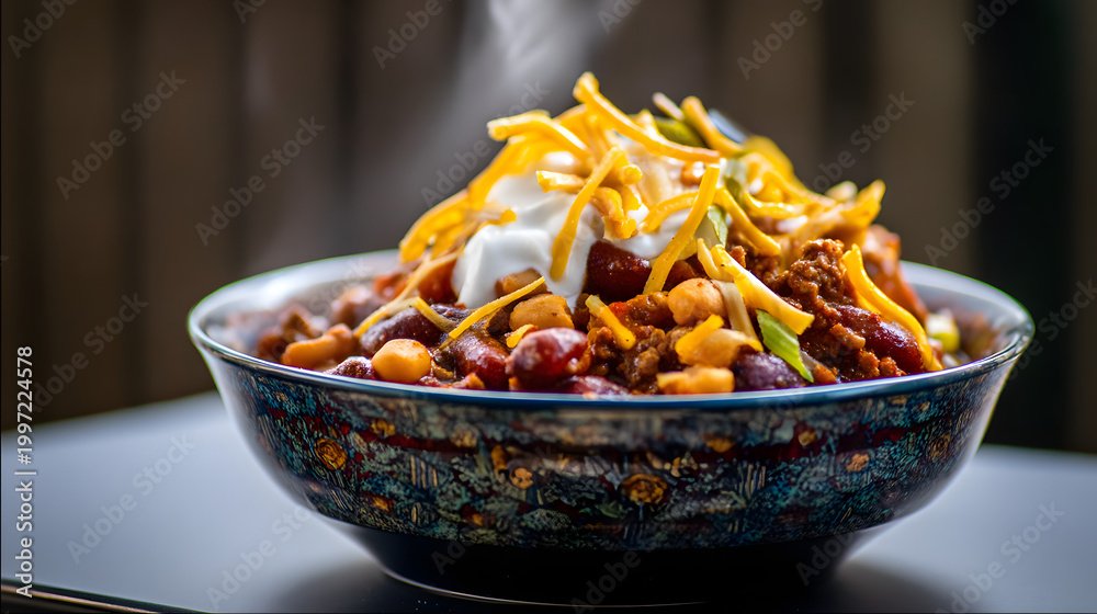 Fototapeta premium Hearty Beef Chili