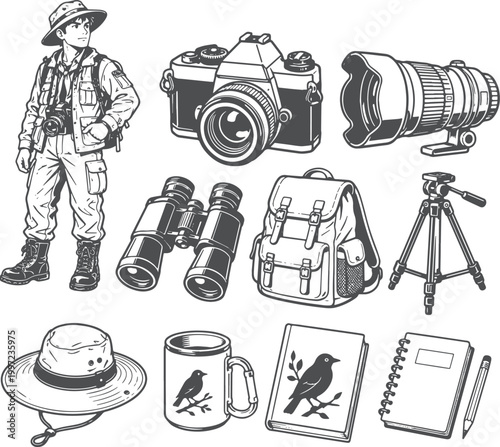 Wildlife Photographer Set