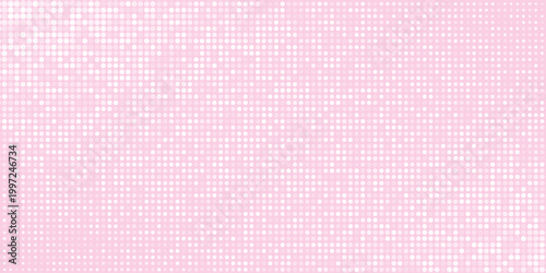 white polka dots pattern over hot pink useful as a background good effect