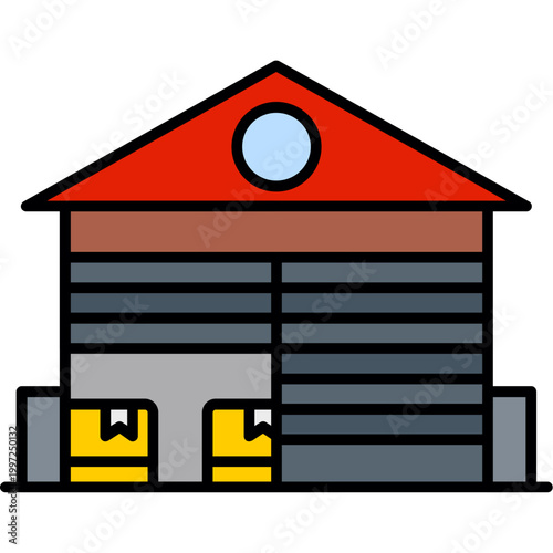 Warehouse Icon
