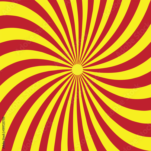 Sunburst Backgroun Dynamic abstract spiral design sunbrust