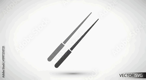 Two surgical scalpels are shown floating in the air with their blades and handles.