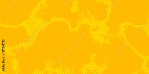 retro comic yellow background raster gradient halftone, stock vector illustration eps 10