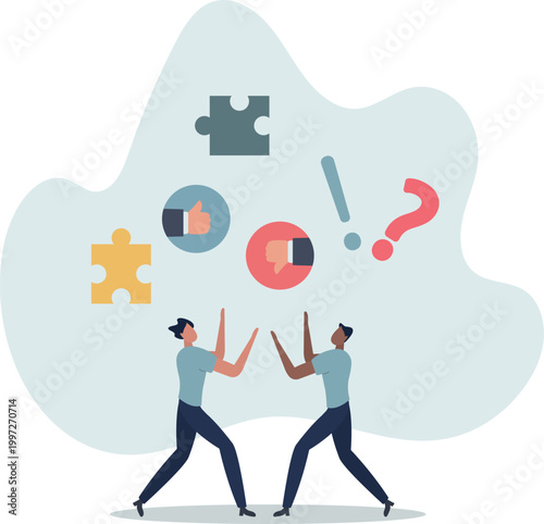 Constructive criticism.Symbolic like or dislike suggestion for correct rating and judgement.person's life situation and his activities.