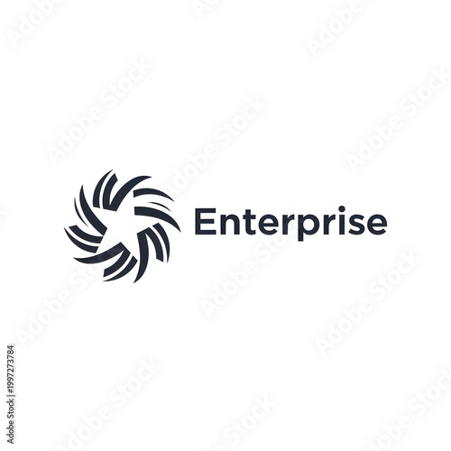 Enterprise Business Logo Design Template.