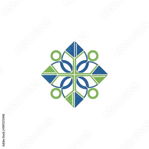 Geometric Pattern Design Element Graphic.