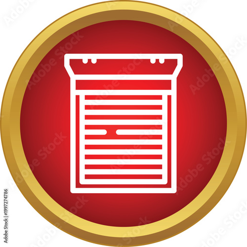 Rolling shutter symbol for protection, security, and privacy