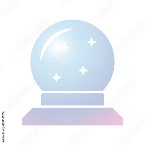 Magic Ball icon design template