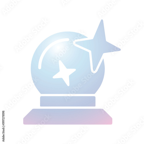 Magic Ball icon design template