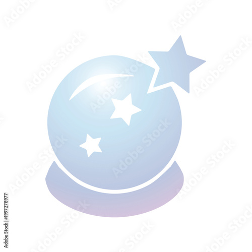Magic Ball icon design template