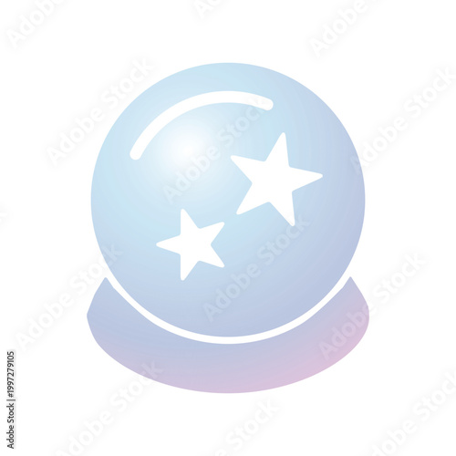 Magic Ball icon design template