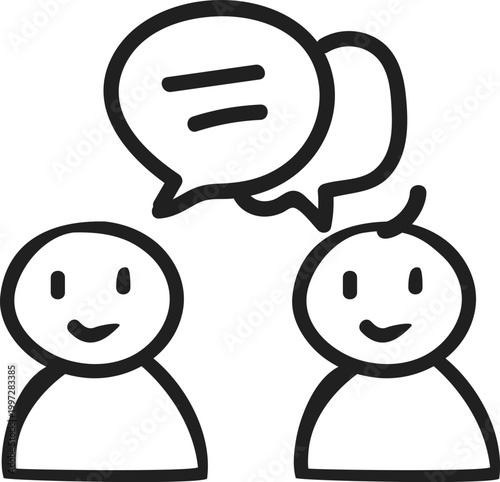 Business Dialogue and Speech Balloons