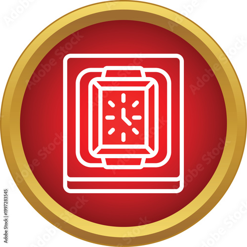 Wristwatch in an open gift box, representing time, fashion, and special occasions