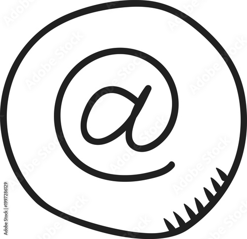 At Sign Email Symbol