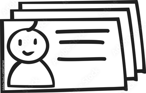 Stack of Business or ID Cards