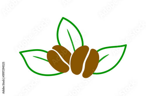 オーガニックコーヒー豆のアイコン