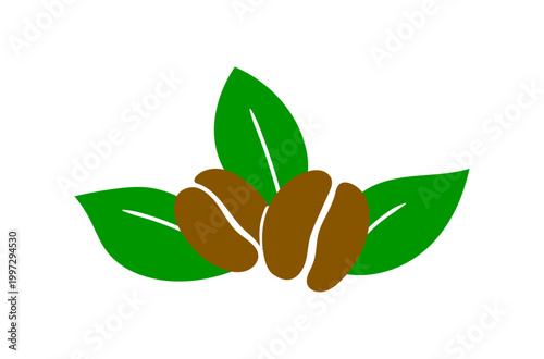 オーガニックコーヒー豆のアイコン